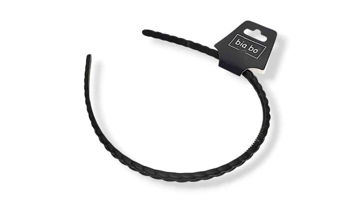 Στέκα Μαλλίων Bia-Bo Xl-81 Πάχους 0,8 cm Μαύρο