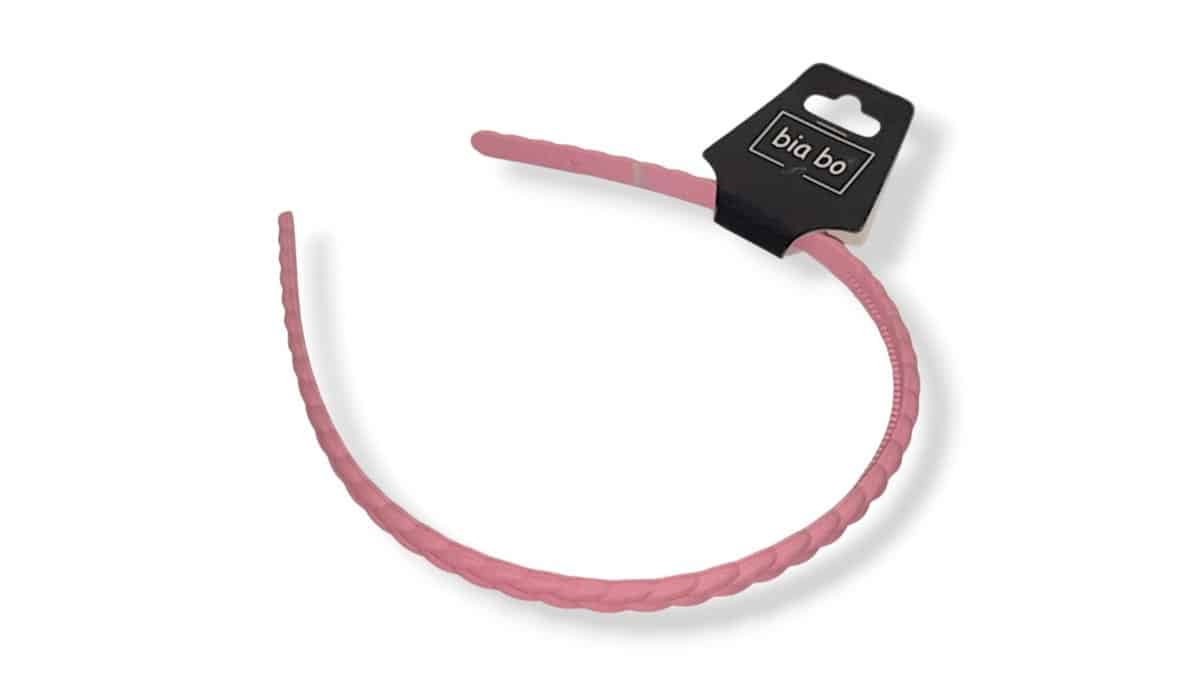 Στέκα Μαλλίων Bia-Bo Xl-81 Πάχους 0,8 cm Ροζ