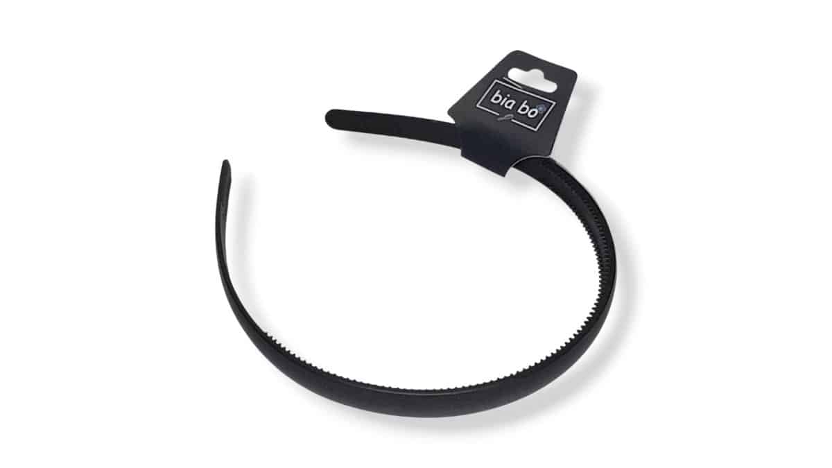 Στέκα Μαλλίων Bia-Bo Xl-82 Πάχους 1,2 cm Μαύρη