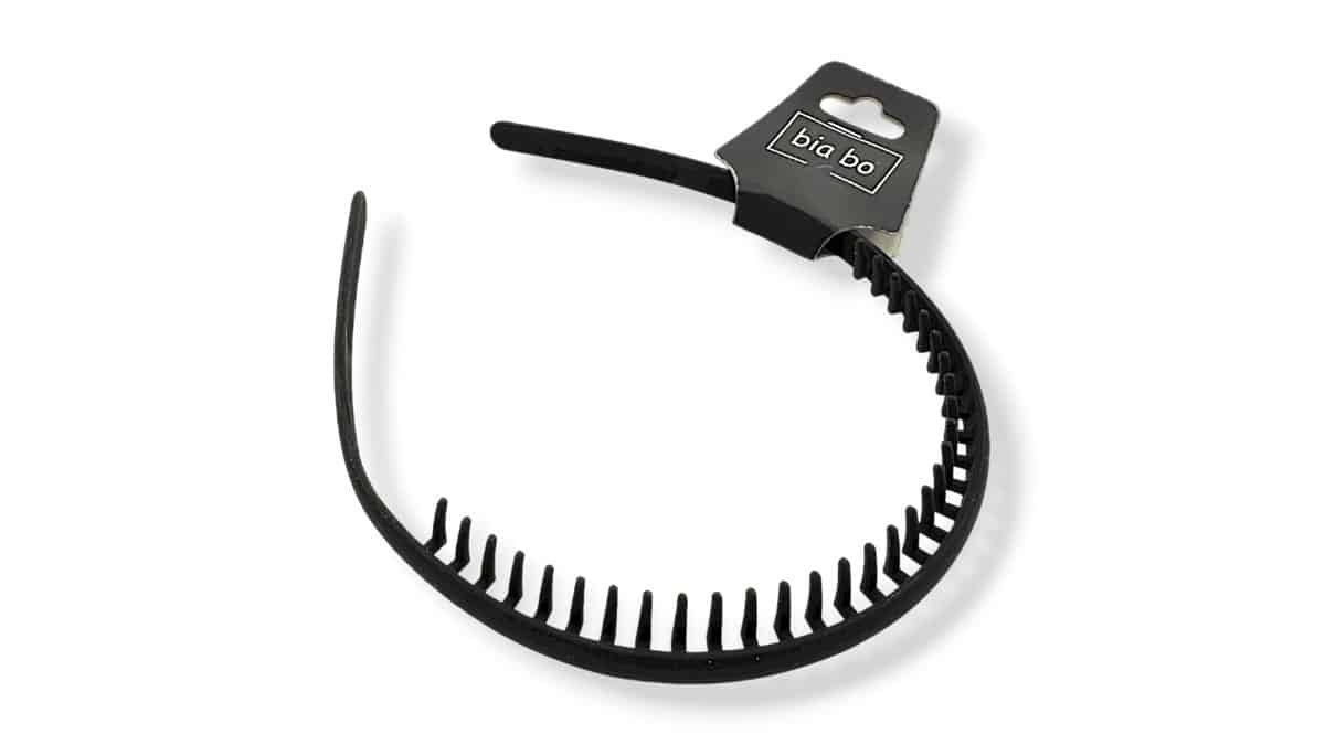 Στέκα Μαλλίων Bia-Bo Xl-86 Πάχους 1,2 cm Μαύρο