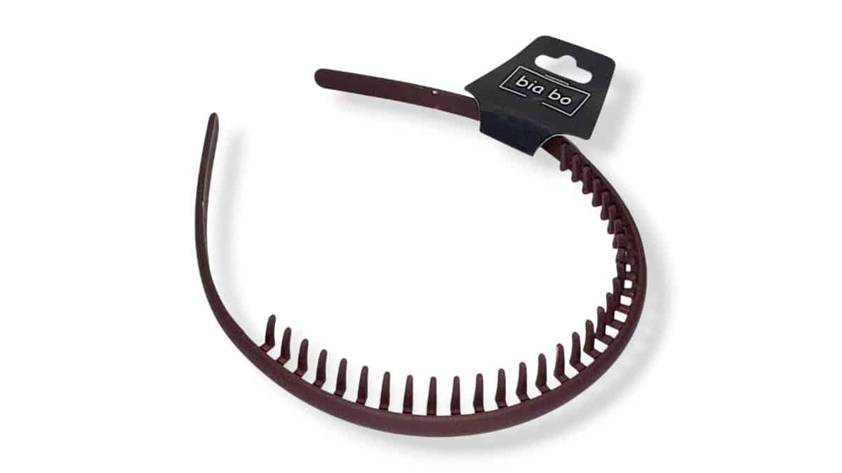Στέκα Μαλλίων Bia-Bo Xl-86 Πάχους 1,2 cm Μπορντό