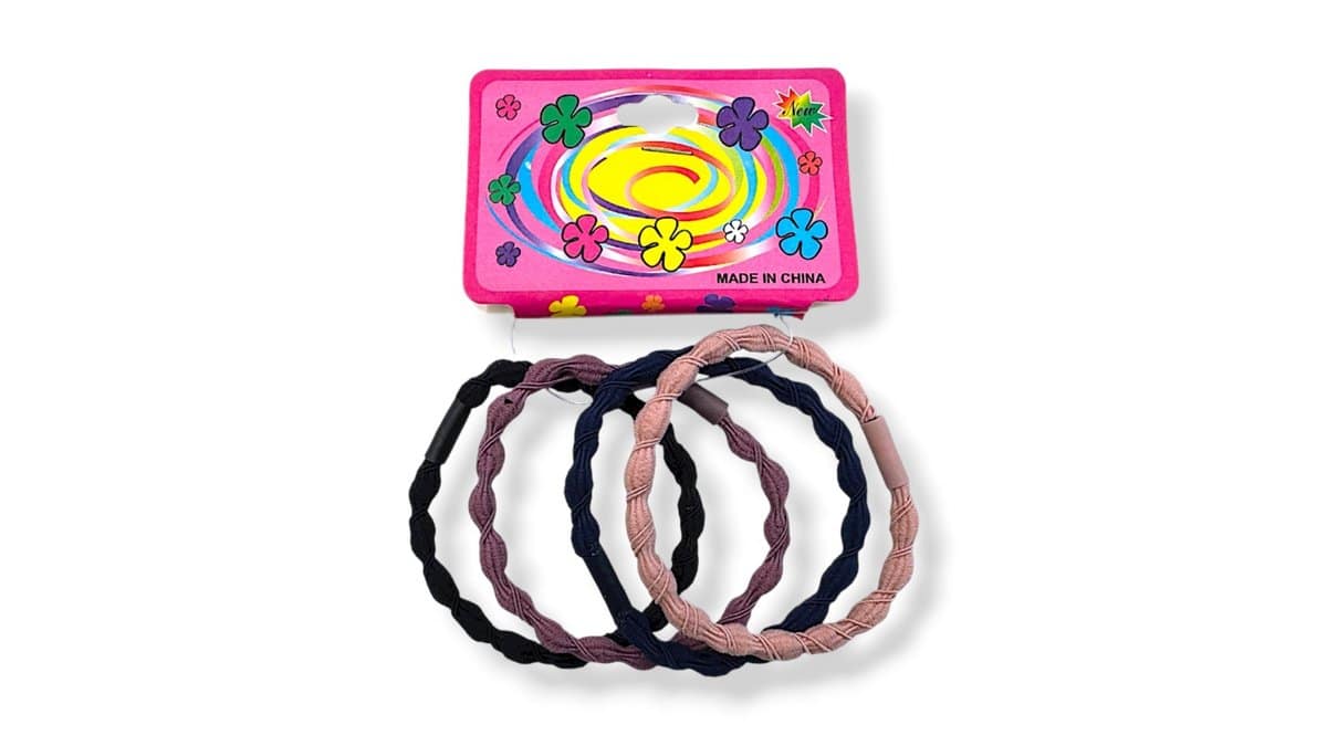 Λαστιχάκια Μαλλιών La042 (4Τμχ.)