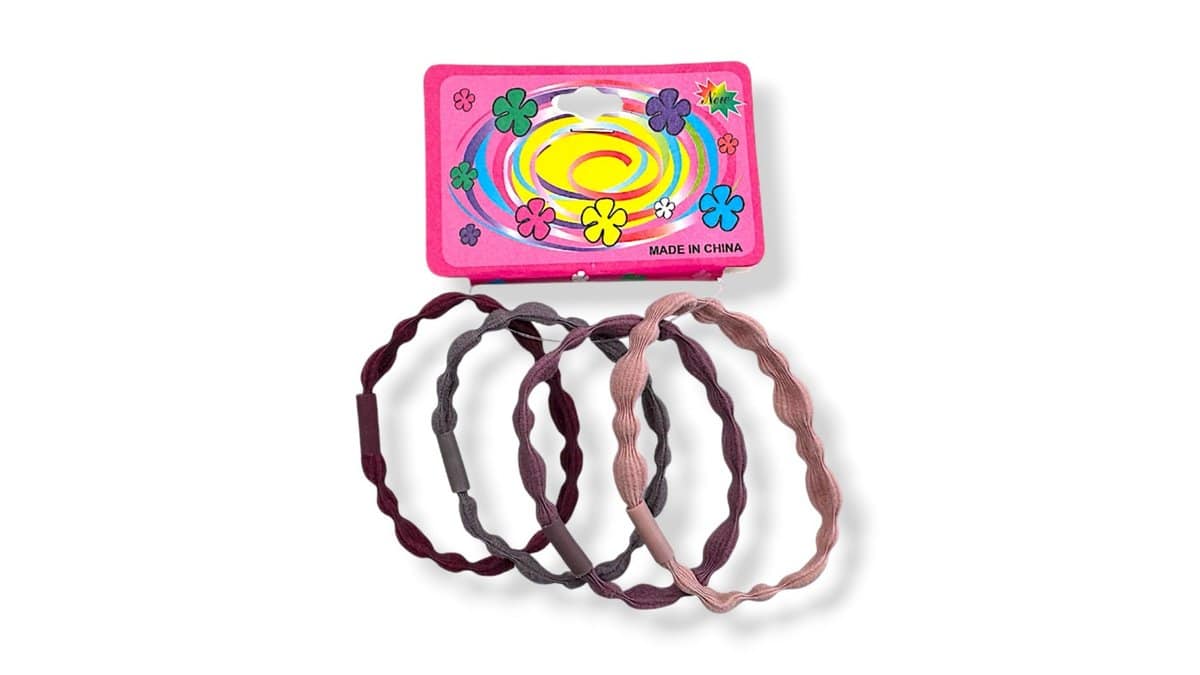 Λαστιχάκια Μαλλιών La043 (4Τμχ.)