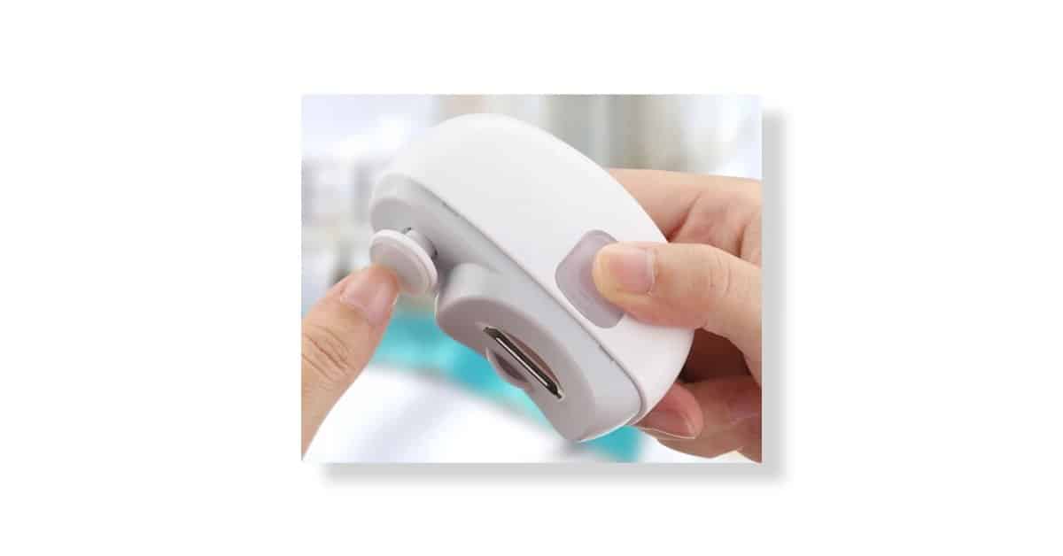 2 Σε 1 Ηλεκτρικός Νυχοκόπτης &  Λίμα Μανικιούρ