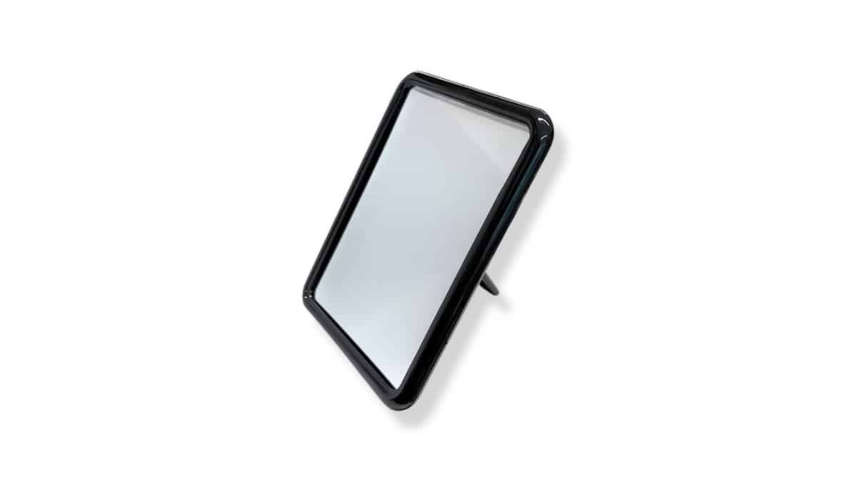 Καθρέφτης Μακιγιαζ Ορθογώνιος 13 cm*18 cm Μαύρος