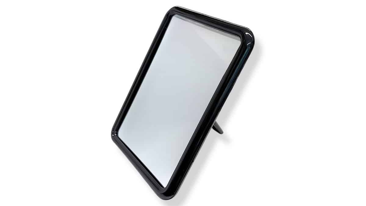 Καθρέφτης Μακιγιαζ Ορθογώνιος 18 cm*24 cm Μαύρος