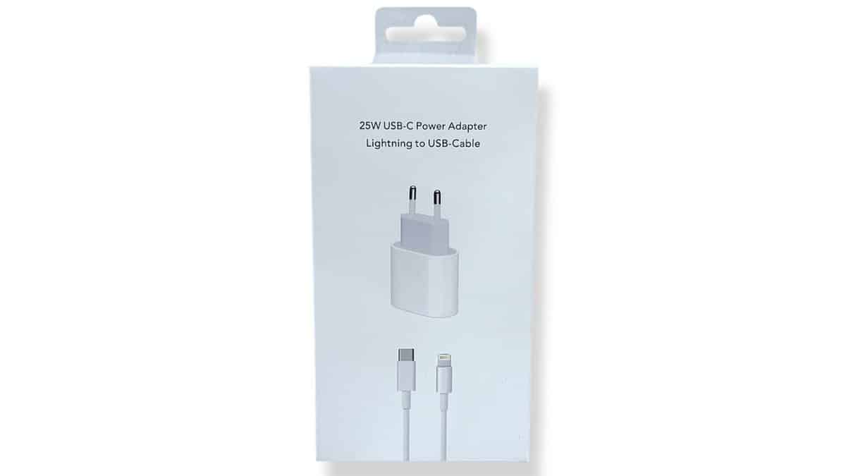 SENZHEN  Σετ Φορτιστής - Καλώδιο USB-C σε Lightning (25W)