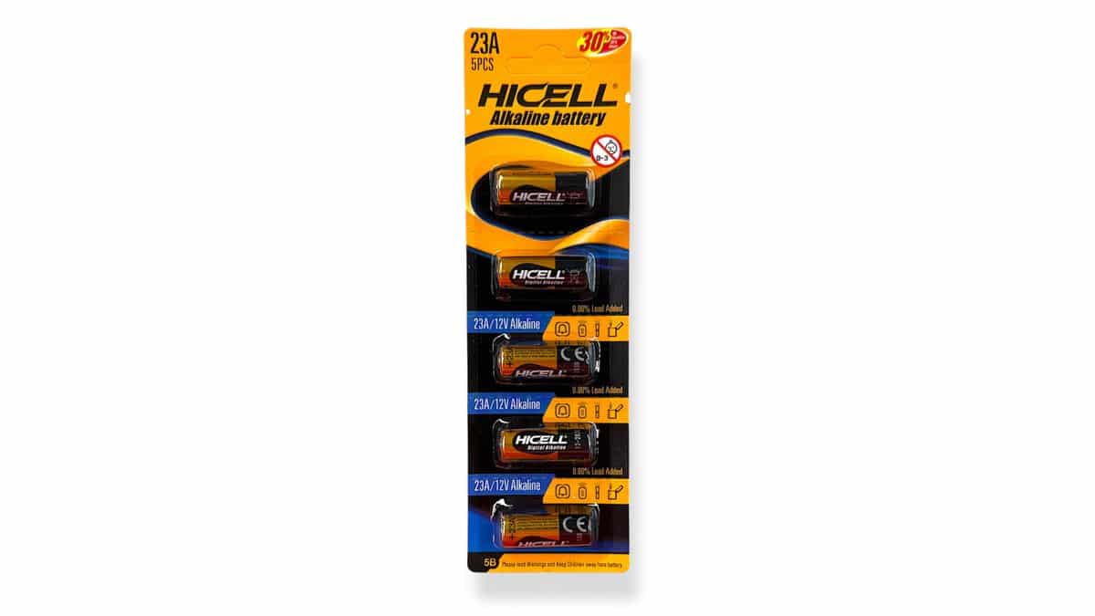 HICELL Αλκαλική Μπαταρία 23A 12Volt 1τμχ.