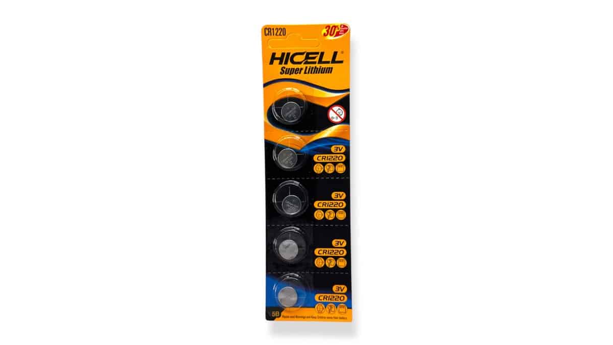 HICELL Μπαταρία Λιθίου CR1220 3Volt 1τμχ.