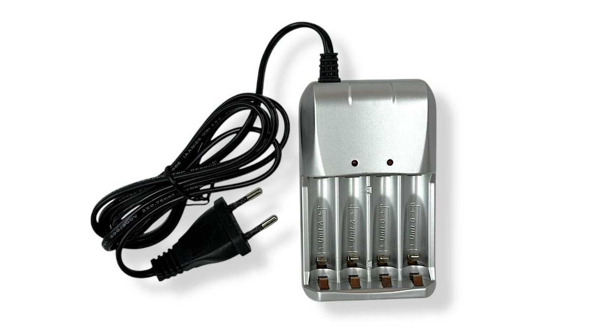 Φορτιστής Μπαταριών για Μπαταρίες Τύπου 2A(AA) & 3A(AAA)