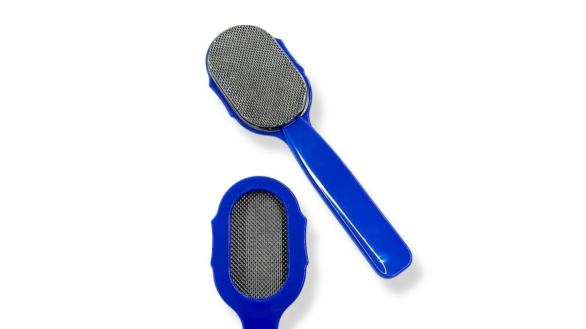 Ράσπα Ποδιών Από Ανοξείδωτο Ατσάλι 17cm Μπλε