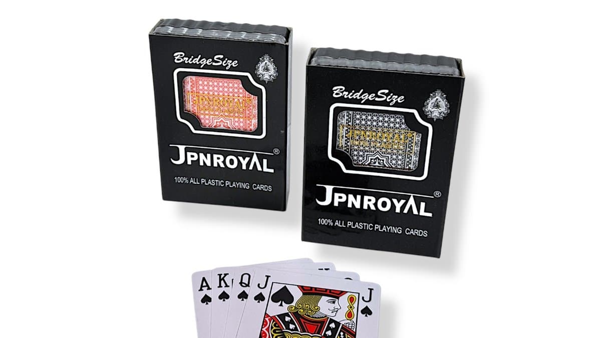 Τράπουλα JPN ROYAL 100% πλαστική 1 τεμάχιο