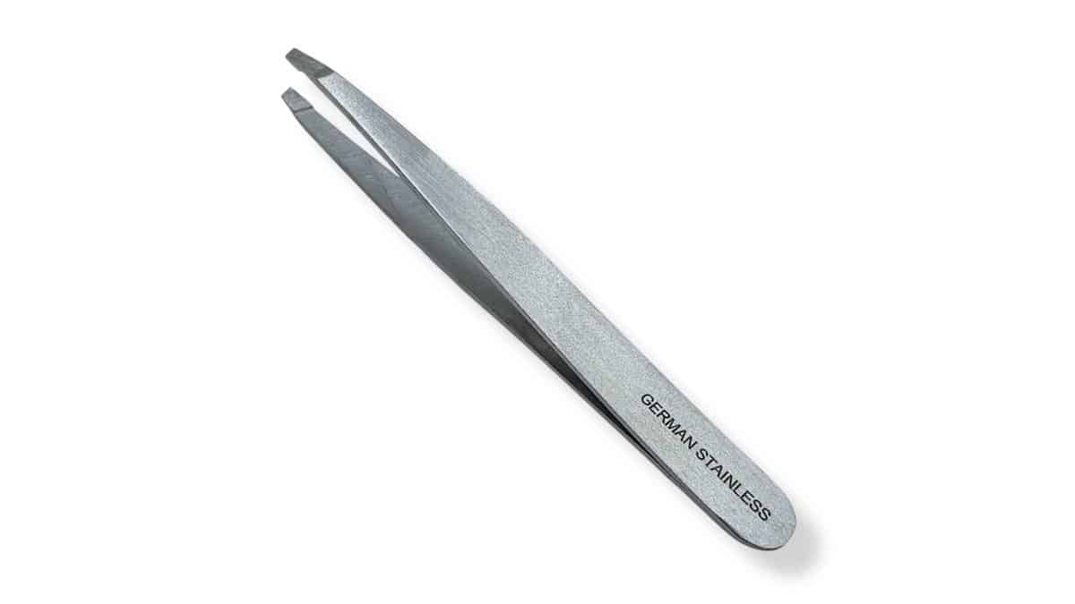 Τσιμπιδάκι Φρυδιών German Stainless Λοξή Μύτη 9,5 cm