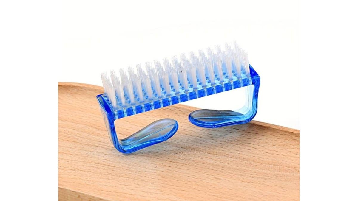 Βουρτσάκι Καθαρισμού Νυχίων 8cm Μπλε